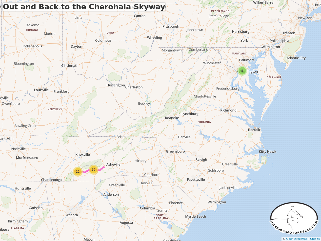 Out and Back to the Cherohala Skyway