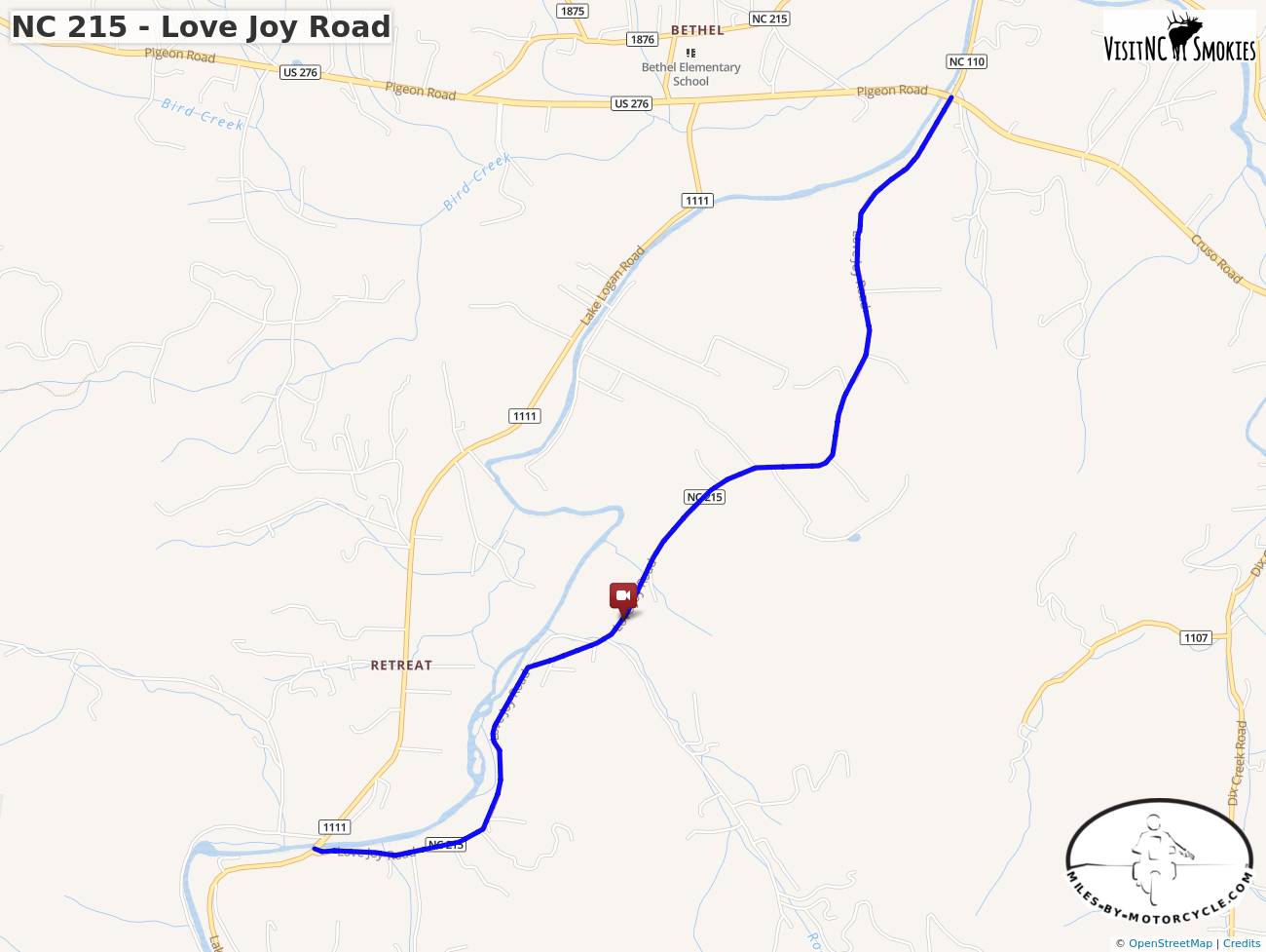 NC 215 - Love Joy Road