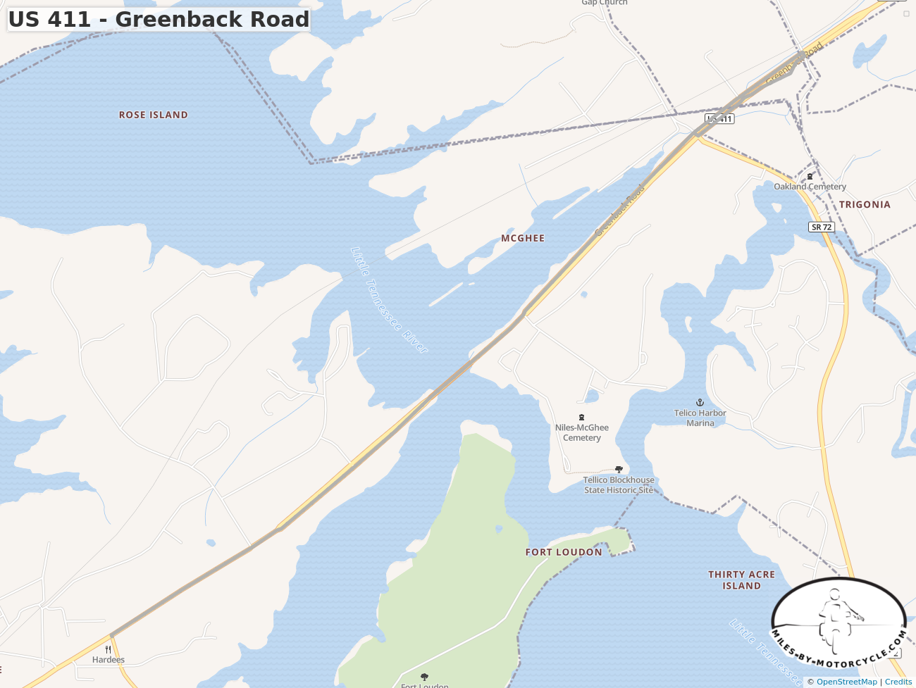 US 411 - Greenback Road