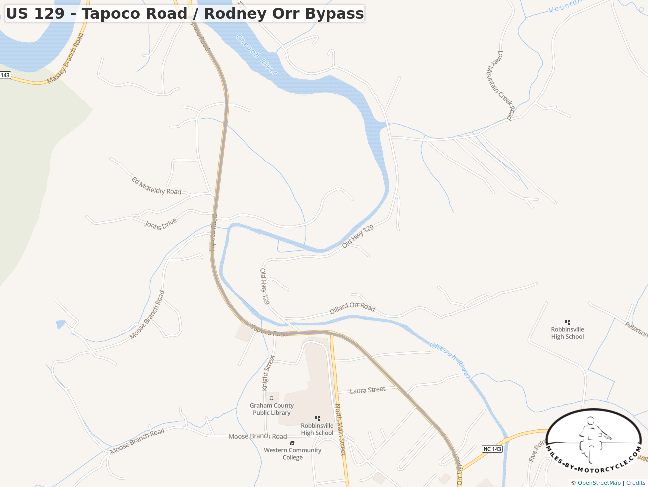 US 129 - Tapoco Road / Rodney Orr Bypass