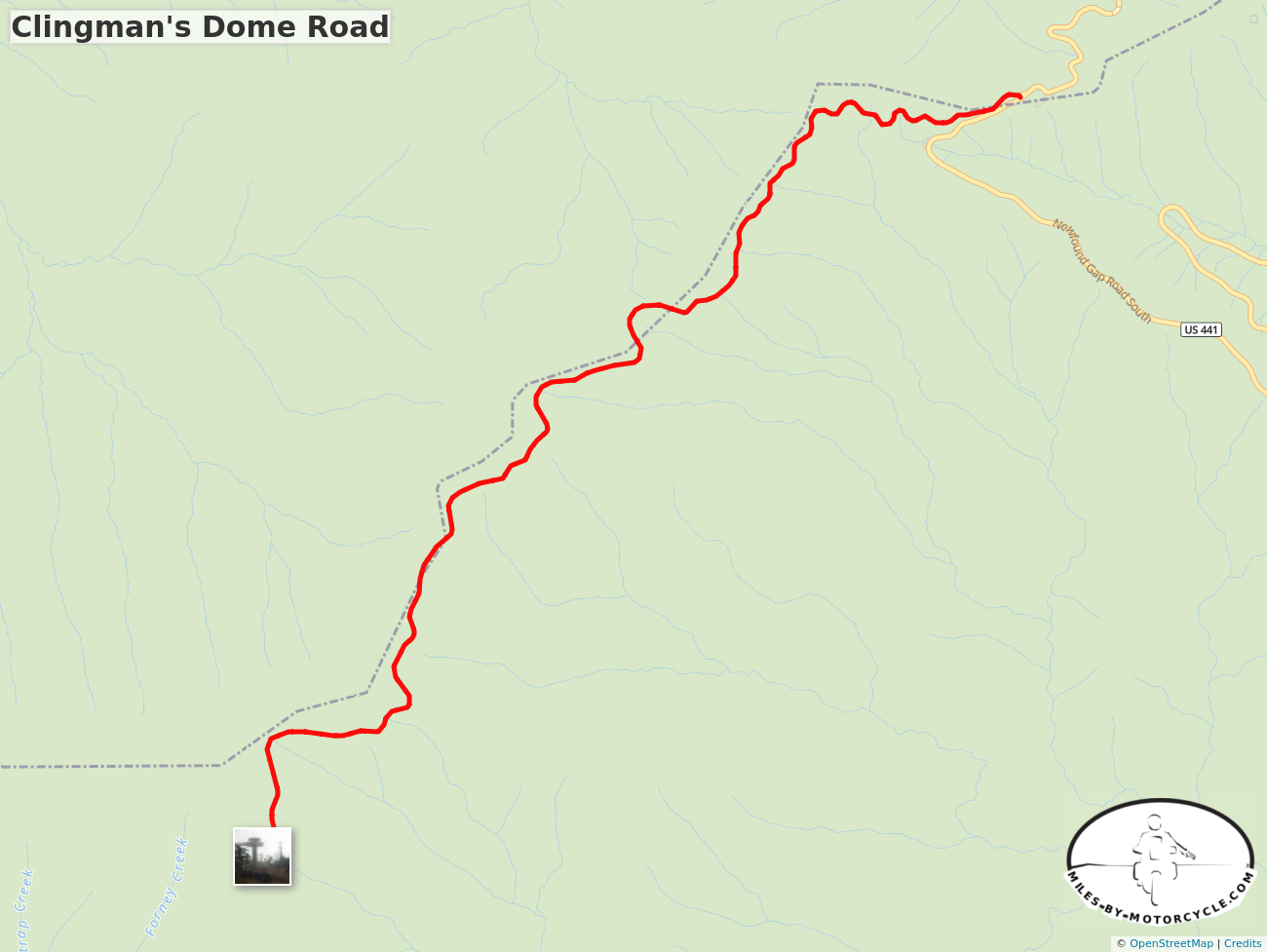 Clingman's Dome Road