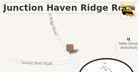 Junction Haven Ridge Rd & Sunset River Rd