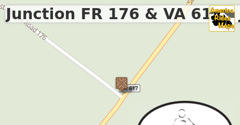 Junction FR 176 & VA 617 - Jameson Mountain Rd