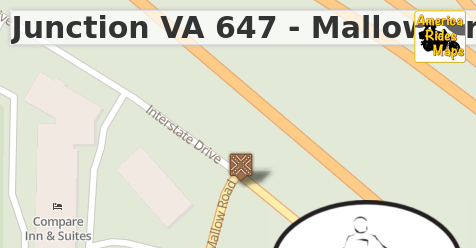 Junction VA 647 - Mallow Dr & VA 647 Interstate Dr