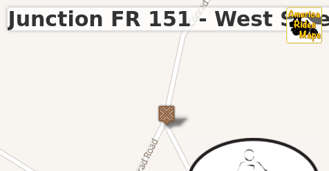 Junction FR 151 - West Side Rd & WV 34 - Conrad Rd