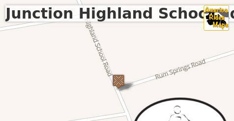 Junction Highland School Rd & Rum Springs Rd
