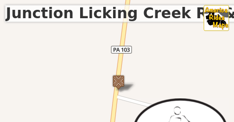 Junction Licking Creek Rd & PA 103