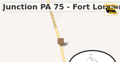 Junction PA 75 - Fort Loudon Rd & Royer Rd