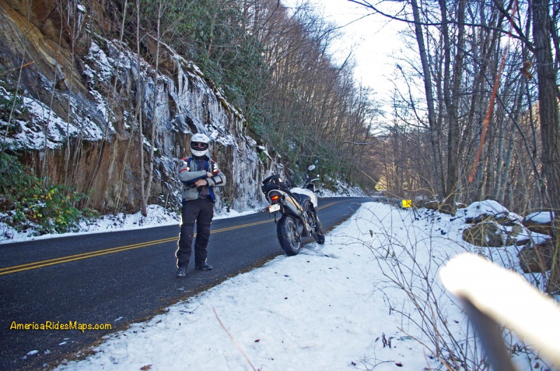 Winter Riding in the Blue Ridge