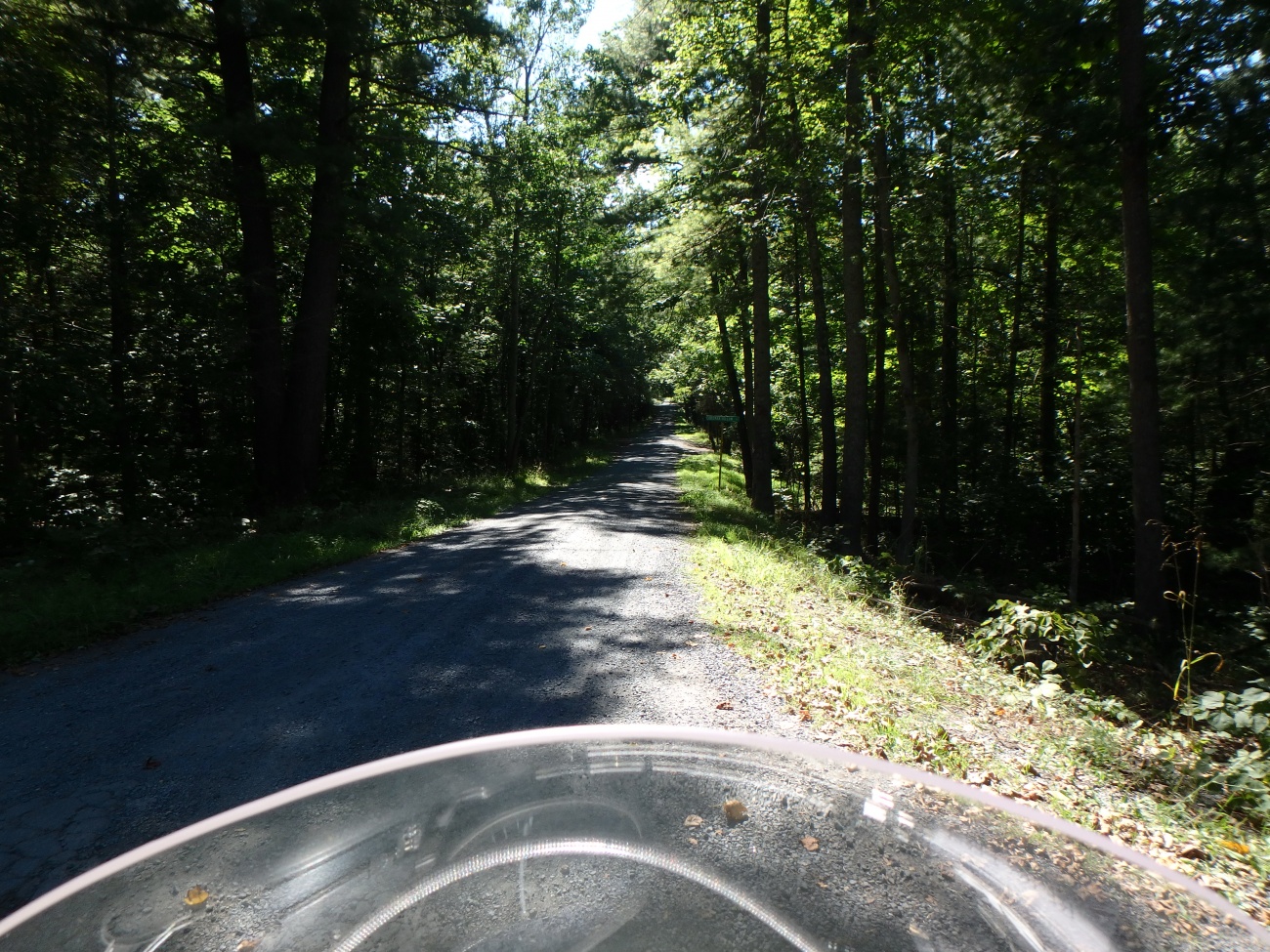 Fort Valley turns to a nice gravel road