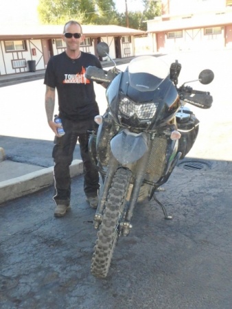Allan and his KLR650