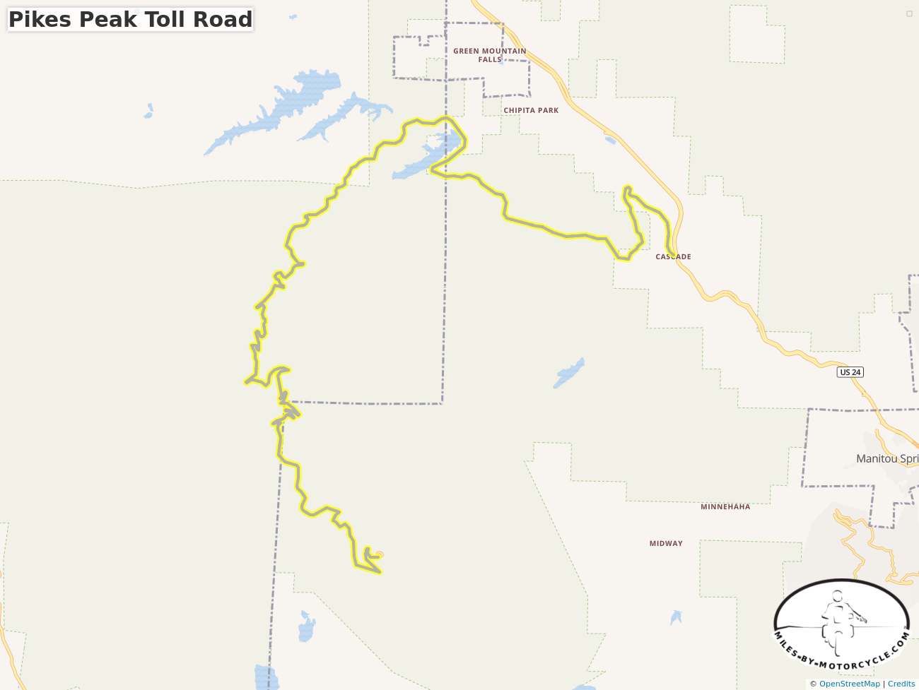 Pikes Peak Toll Road