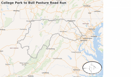 College Park to Bull Pasture Road Run