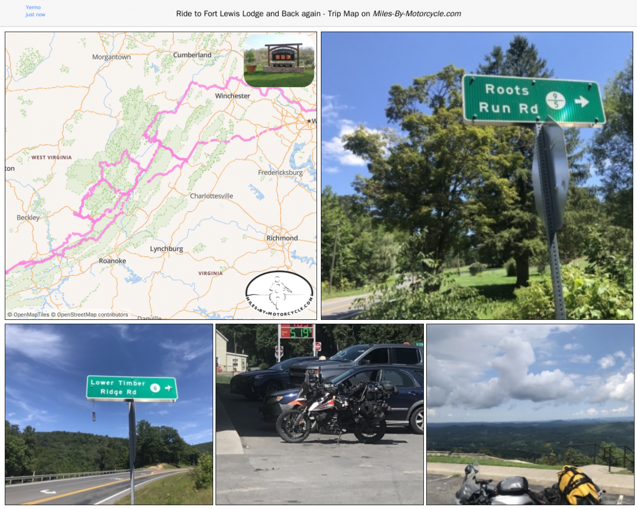Ride to Fort Lewis Lodge and Back again - Trip Map