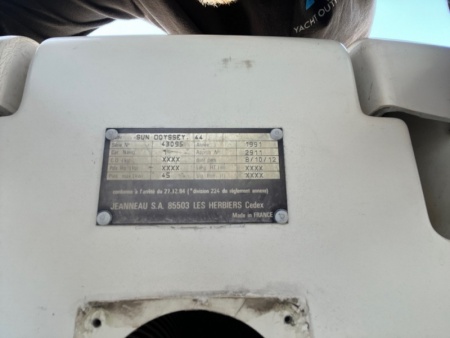 Placard Sun Odyssey 44