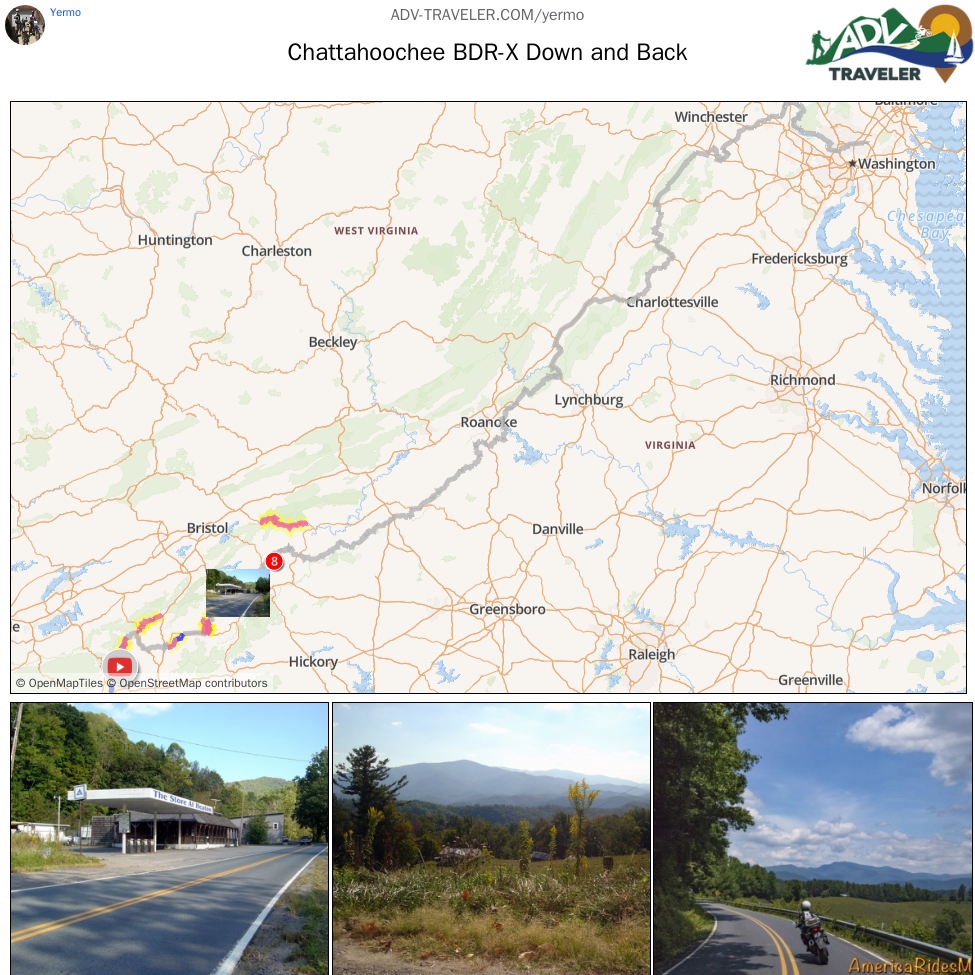 Chattahoochee BDR-X Down and Back