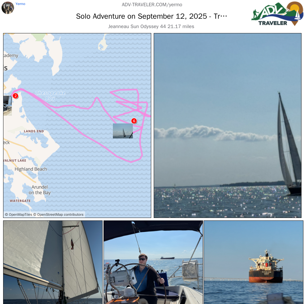 Solo Adventure on September 12, 2025 - Track