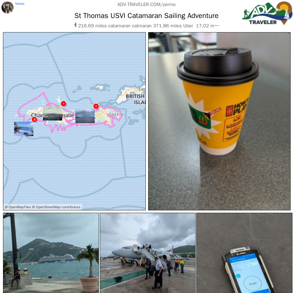 St Thomas USVI Catamaran Sailing Adventure