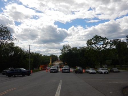 Road Closed Sign Meant it
