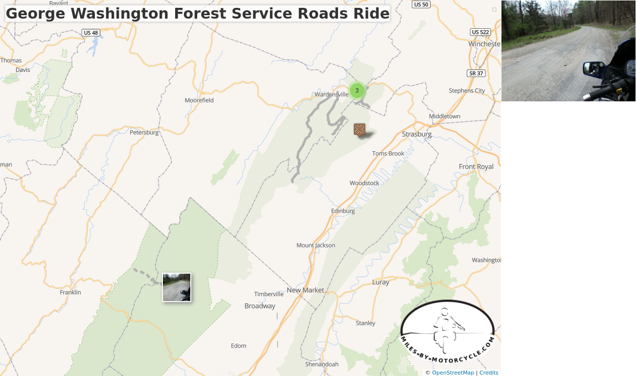 George Washington Forest Service Roads Ride