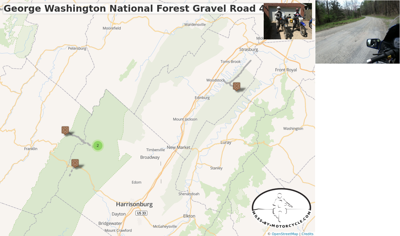 George Washington National Forest Gravel Road 4x4