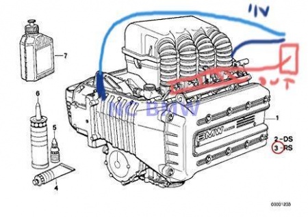 K100RS Cyclonic Separator Removal and Crankcase Breather Modification photos