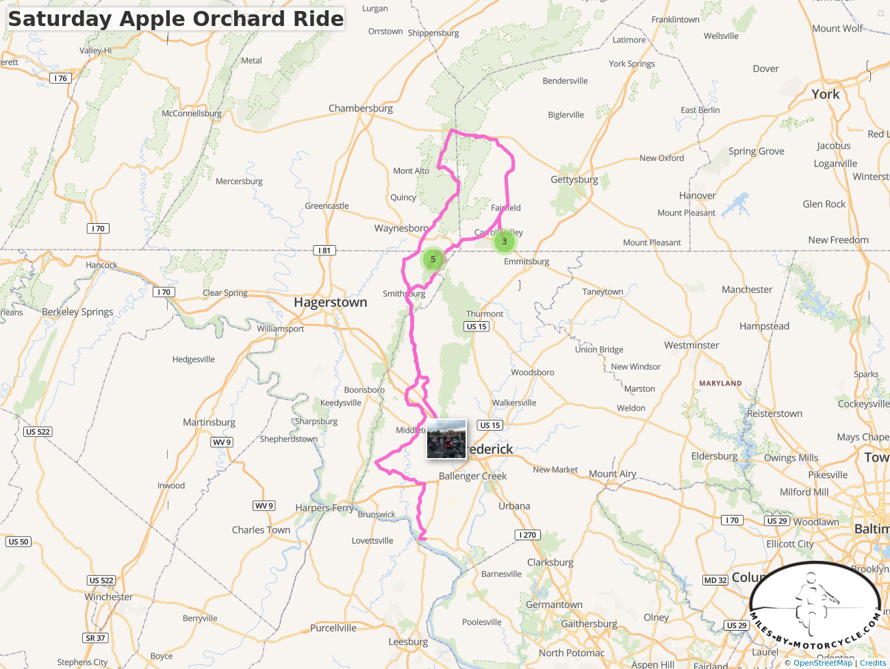 Saturday Apple Orchard Ride