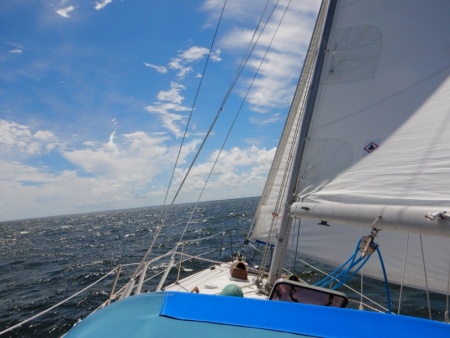 A Day Sail on Behavior, an Ontario 32