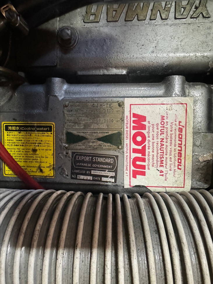 Yanmar 4JH-TE Turbo Diesel Engine