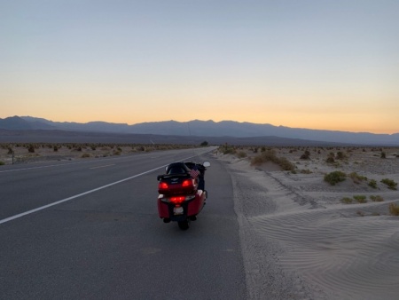 Early morning in Death Valley, California