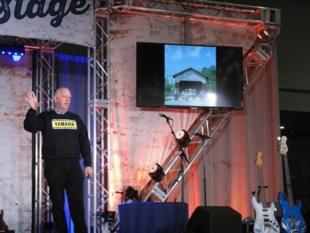 Don Emde's Cannonball Centennial Ride Presentation Showing that photo by Barry Hathaway