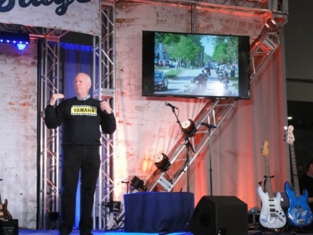 Don Emde's Cannonball Centennial Ride Presentation about Greenville, Illinios