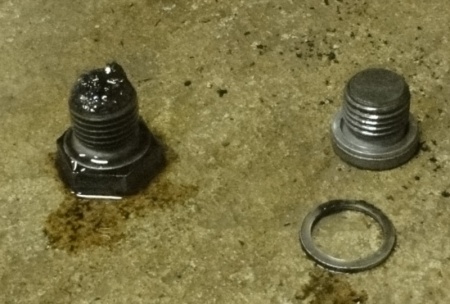 Serious metal shavings on the drain plug