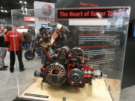 Yamaha Super Tenere Engine Cutaway