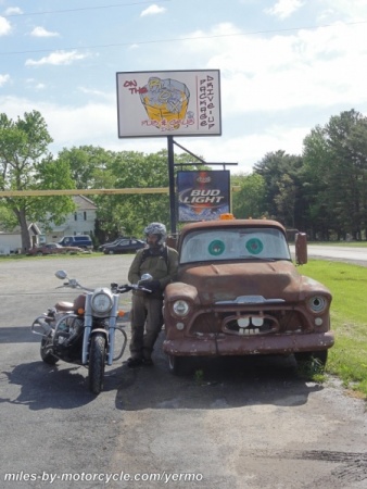 Robert, The Indian, and an Old Trucks.