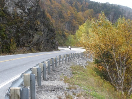 September at the Appalachian Gap in Vt.