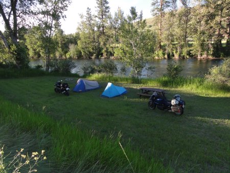 Camping in Winthrop, WA